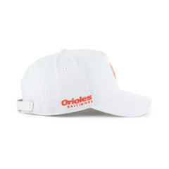 Baltimore Orioles Foundational Pinch Offside Adjustable Hat White | 47 brand