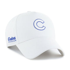 Chicago Cubs Foundational Pinch Offside Adjustable Hat White | 47 brand