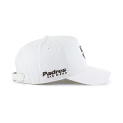 San Diego Padres Foundational Pinch Offside Adjustable Hat White | 47 brand