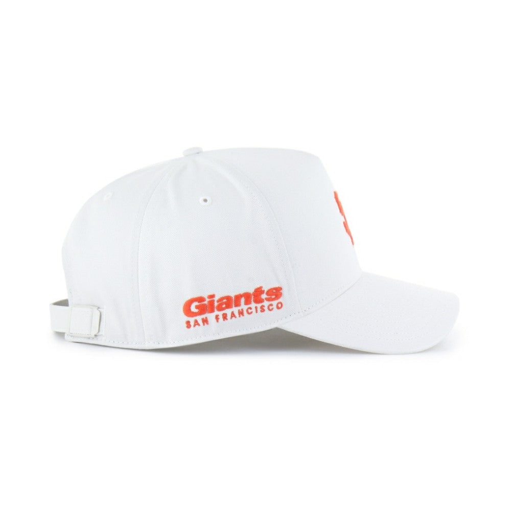 San Francisco Giants Foundational Pinch Offside Adjustable Hat White | 47 brand