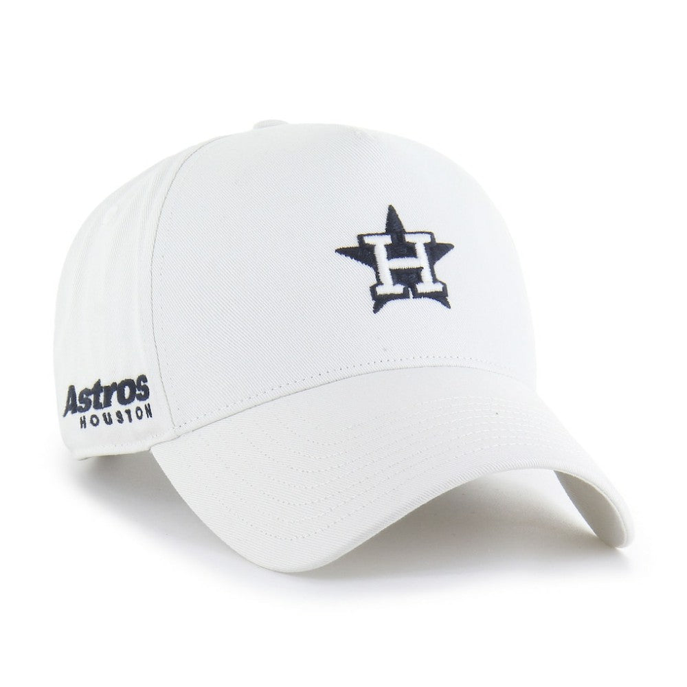 Houston Astros Foundational Pinch Offside Adjustable Hat White | 47 brand