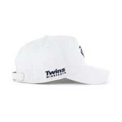 Minnesota Twins Foundational Pinch Offside Adjustable Hat White | 47 brand