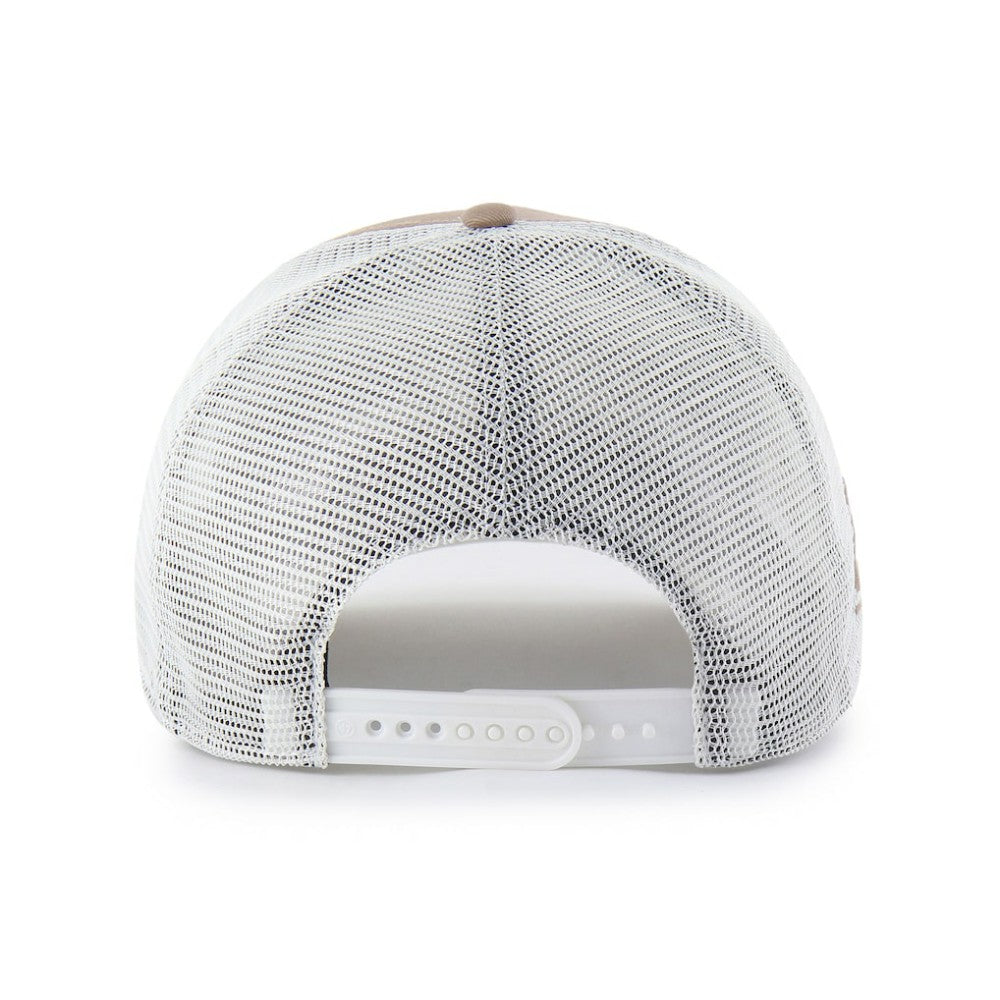New York Mets Foundational Mesh Hitch Adjustable Hat Brown | 47 brand