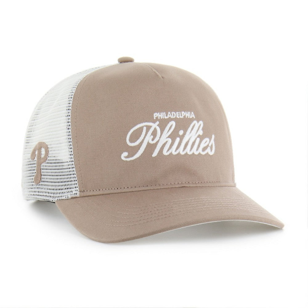 Philadelphia Phillies Foundational Mesh Hitch Adjustable Hat Brown | 47 brand
