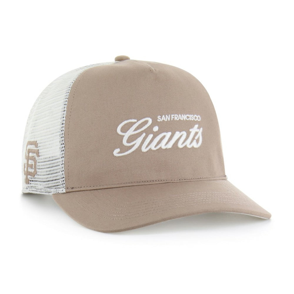 San Francisco Giants Foundational Mesh Hitch Adjustable Hat Brown | 47 brand