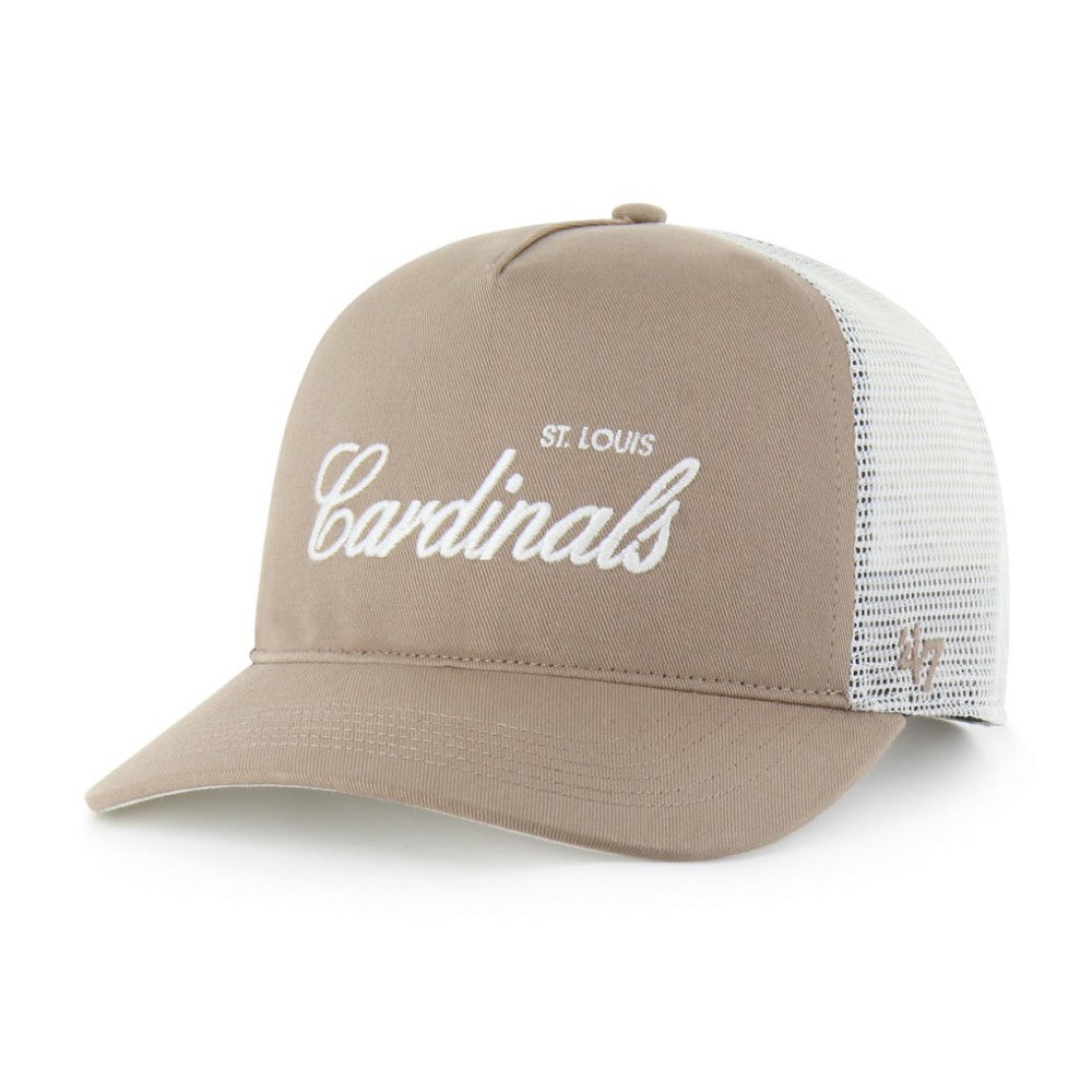 St. Louis Cardinals Foundational Mesh Hitch Adjustable Hat Brown | 47 brand