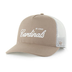 St. Louis Cardinals Foundational Mesh Hitch Adjustable Hat Brown | 47 brand