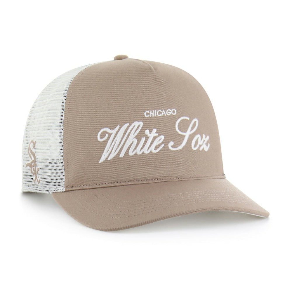 Chicago White Sox Foundational Mesh Hitch Adjustable Hat Brown | 47 brand