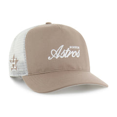 Houston Astros Foundational Mesh Hitch Adjustable Hat Brown | 47 brand