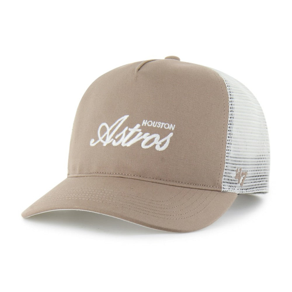 Houston Astros Foundational Mesh Hitch Adjustable Hat Brown | 47 brand