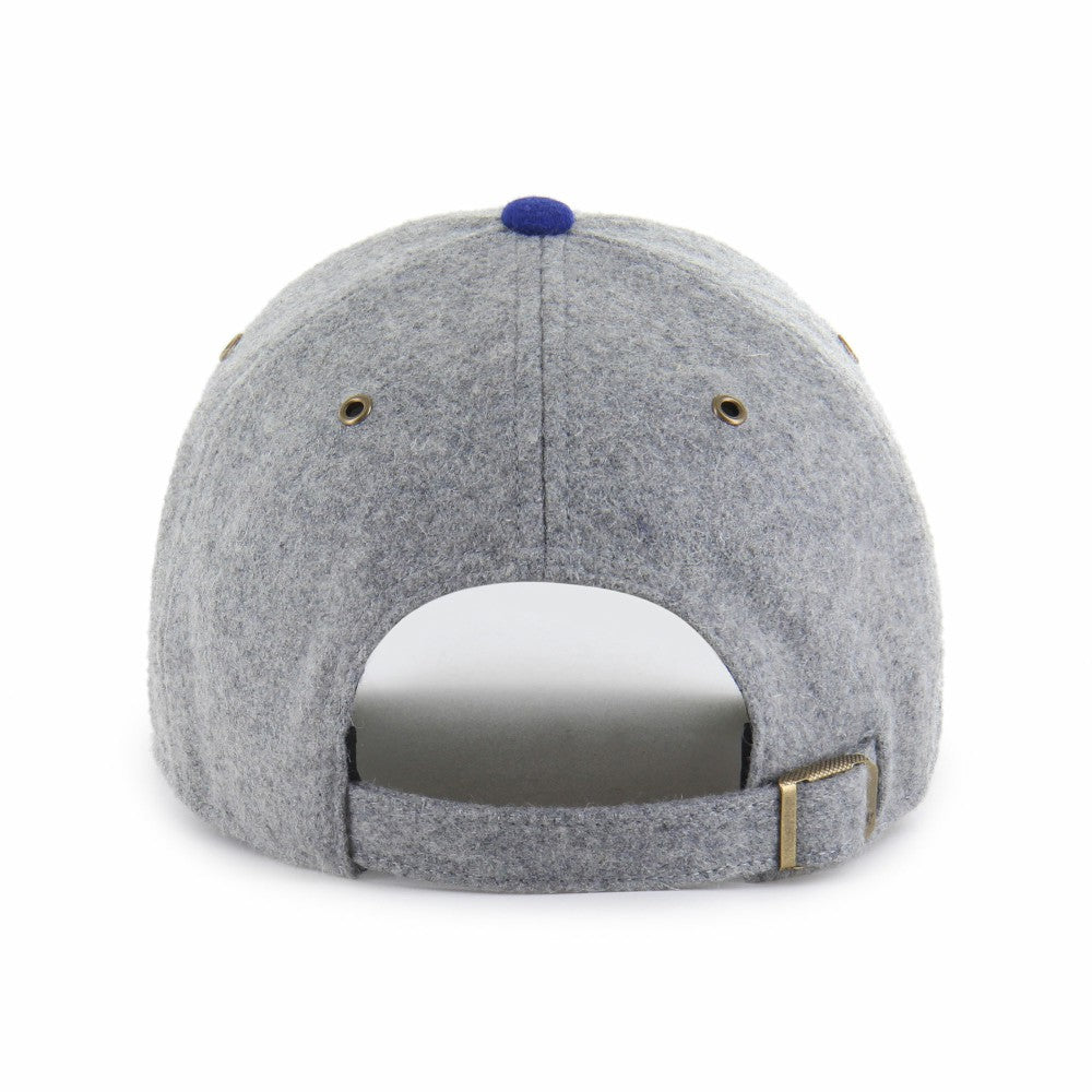 Los Angeles Dodgers Golden Age Wool Clean Up Adjustable Hat Gray/Royal | 47 brand