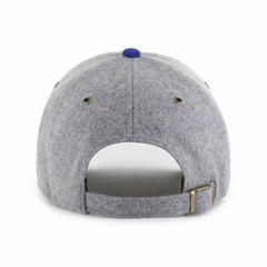 Los Angeles Dodgers Golden Age Wool Clean Up Adjustable Hat Gray/Royal | 47 brand