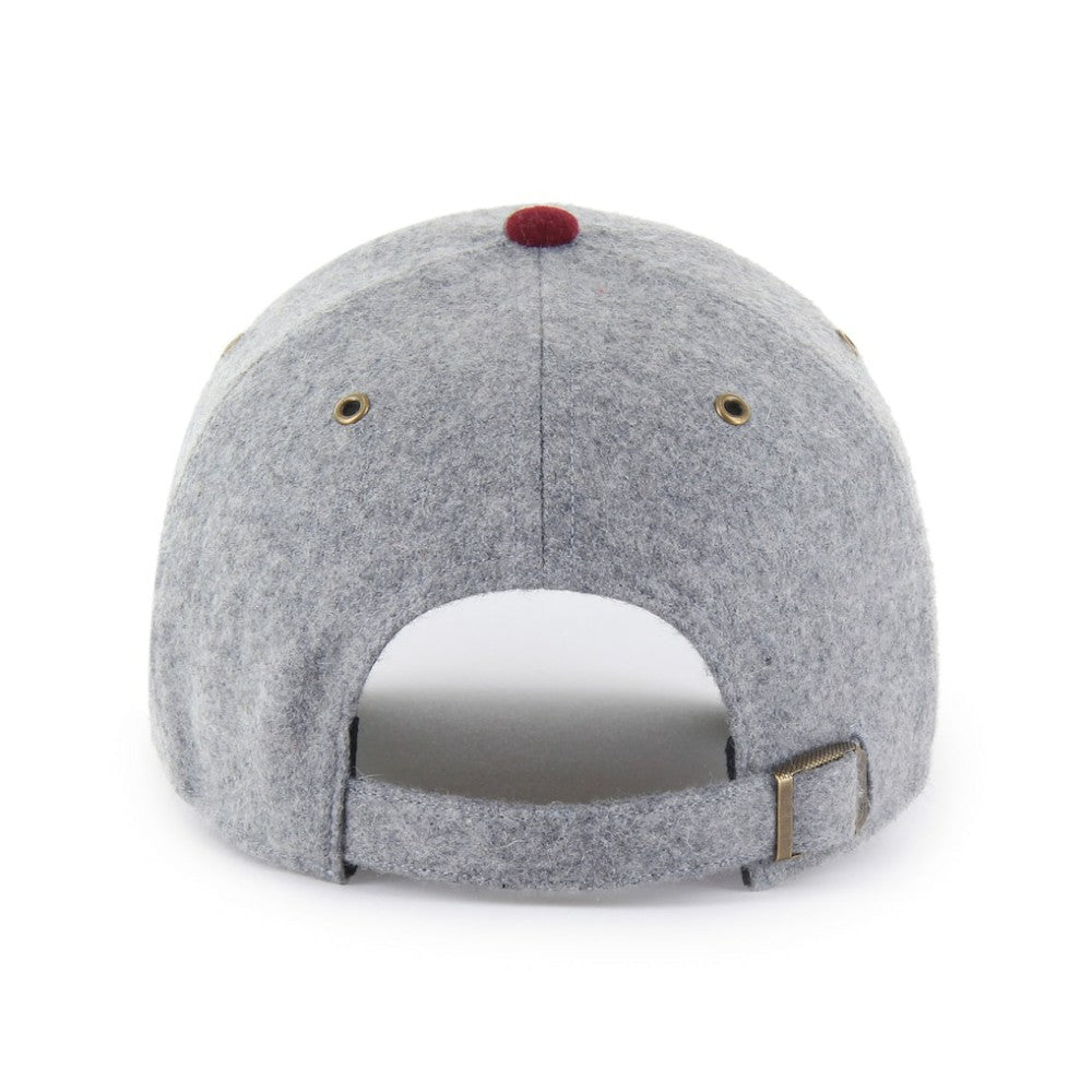 Philadelphia Phillies Golden Age Wool Clean Up Adjustable Hat Gray | 47 brand