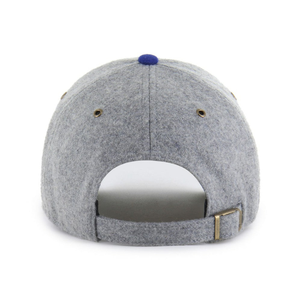 Texas Rangers Golden Age Wool Clean Up Adjustable Hat Gray/Royal | 47 brand