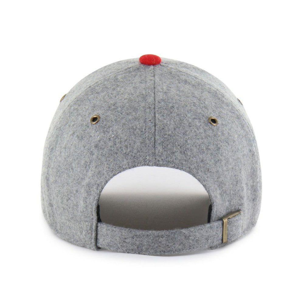 Boston Red Sox Golden Age Wool Clean Up Adjustable Hat Gray | 47 brand