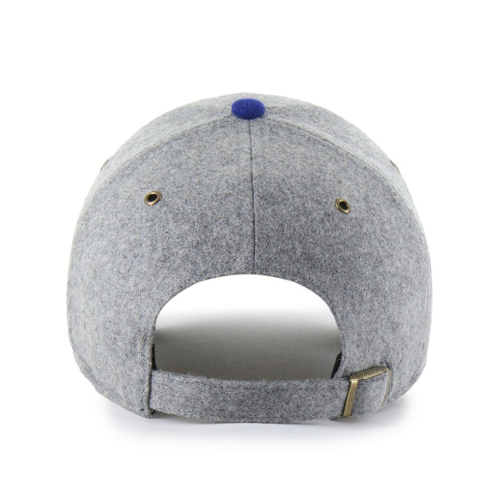 Kansas City Royals Golden Age Wool Clean Up Adjustable Hat Gray/Royal | 47 brand