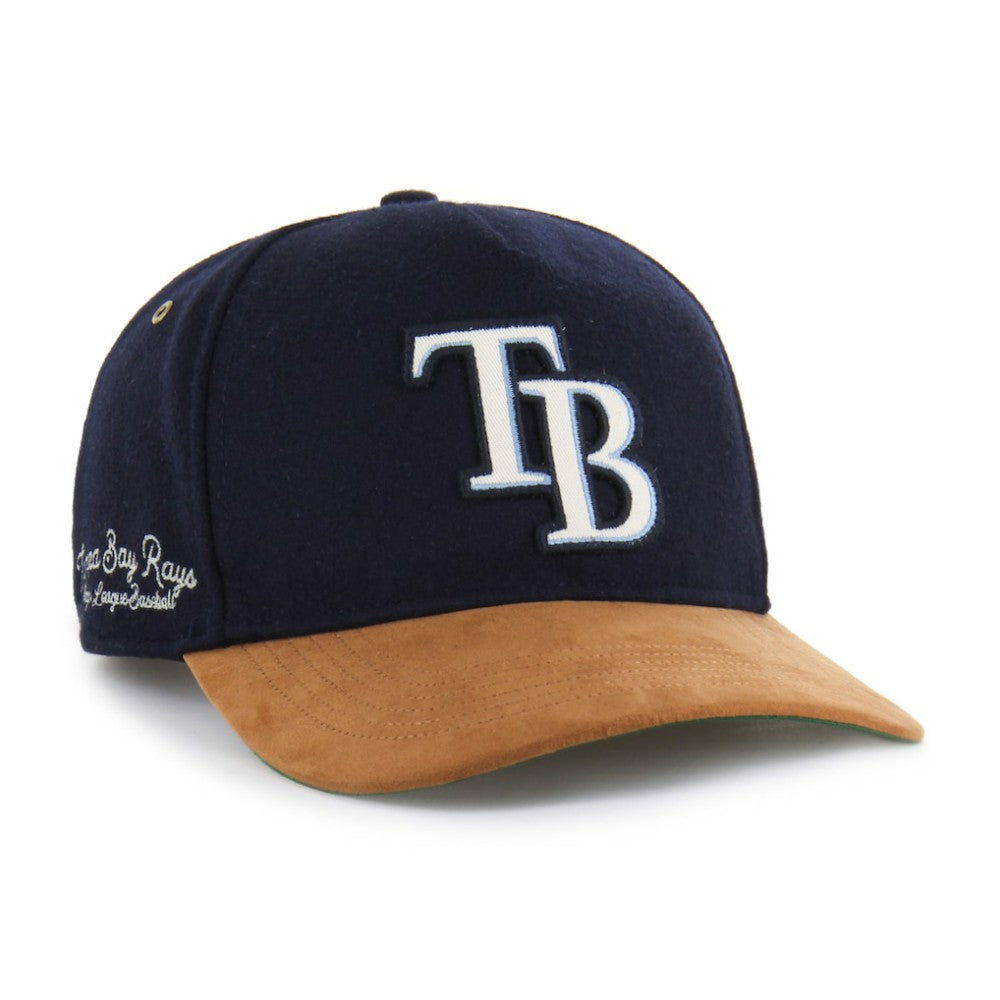 Tampa Bay Rays Gold Age Wool Hitch Adjustable Hat Navy | 47 brand
