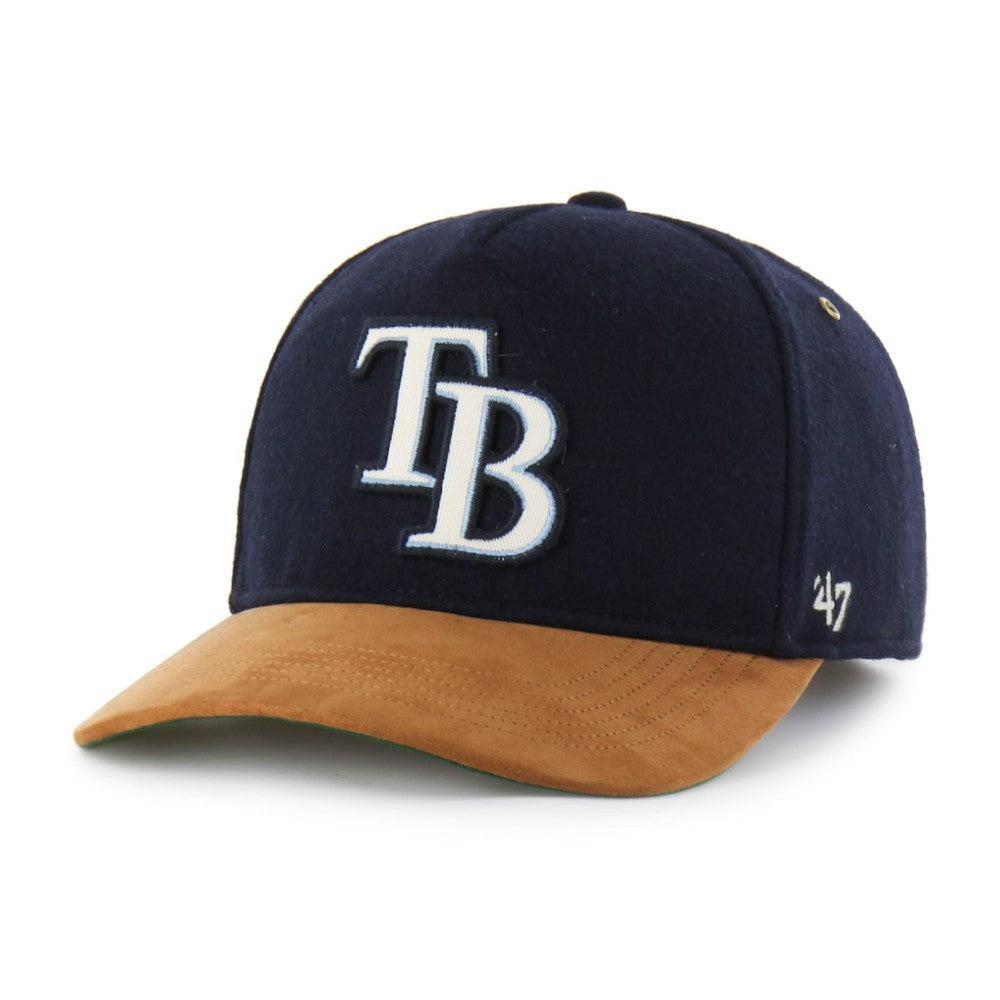 Tampa Bay Rays Gold Age Wool Hitch Adjustable Hat Navy | 47 brand