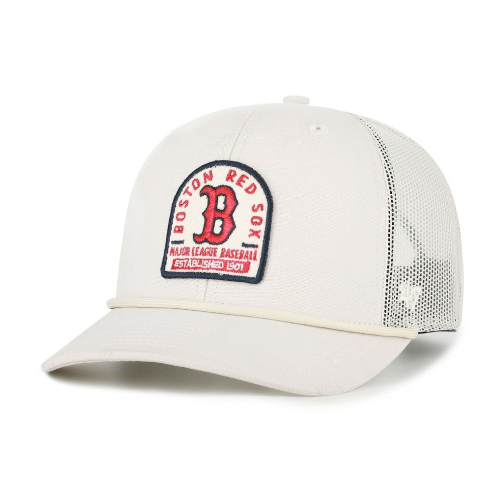 Boston Red Sox Gravestone Adjustable Trucker Hat Cream | 47 brand