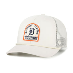 Detroit Tigers Gravestone Adjustable Trucker Hat Cream | 47 brand