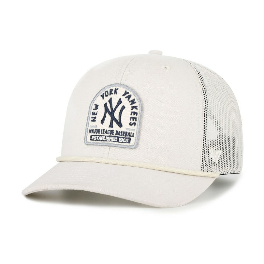 New York Yankees Gravestone Adjustable Trucker Hat Cream | 47 brand