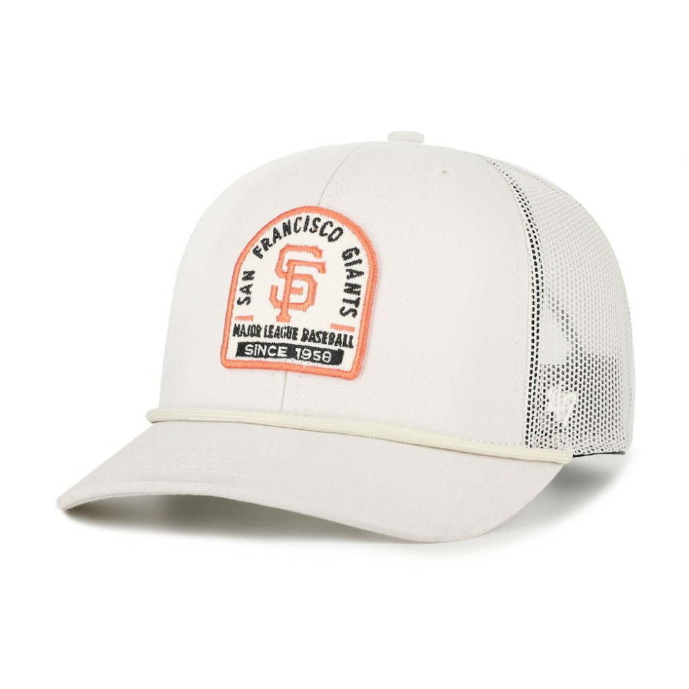 San Francisco Giants Gravestone Adjustable Trucker Hat Cream | 47 brand
