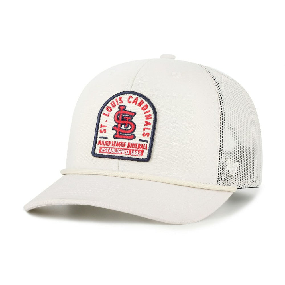 St. Louis Cardinals Gravestone Adjustable Trucker Hat Cream | 47 brand