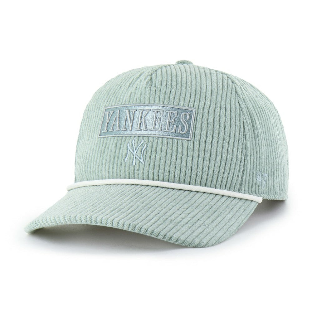 New York Yankees Women's The Luminance Collection Mellow Hitch Adjustable Hat Jade | 47 brand