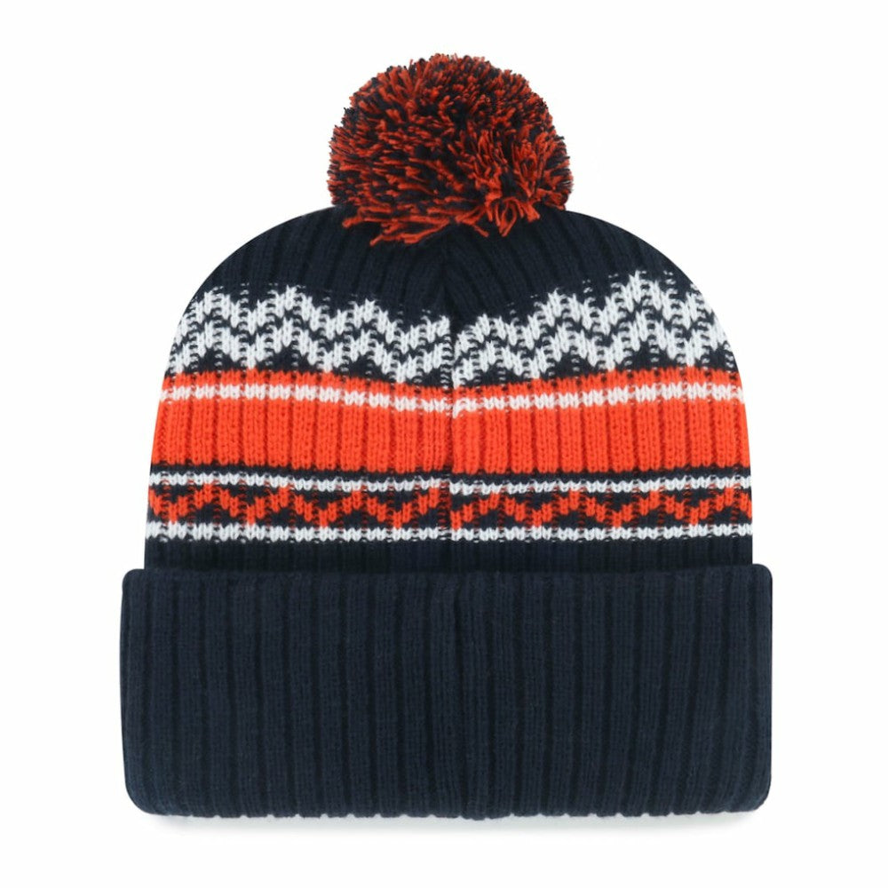 Houston Astros Youth Polar Vortex Cuffed Knit Hat with Pom Navy | 47 brand