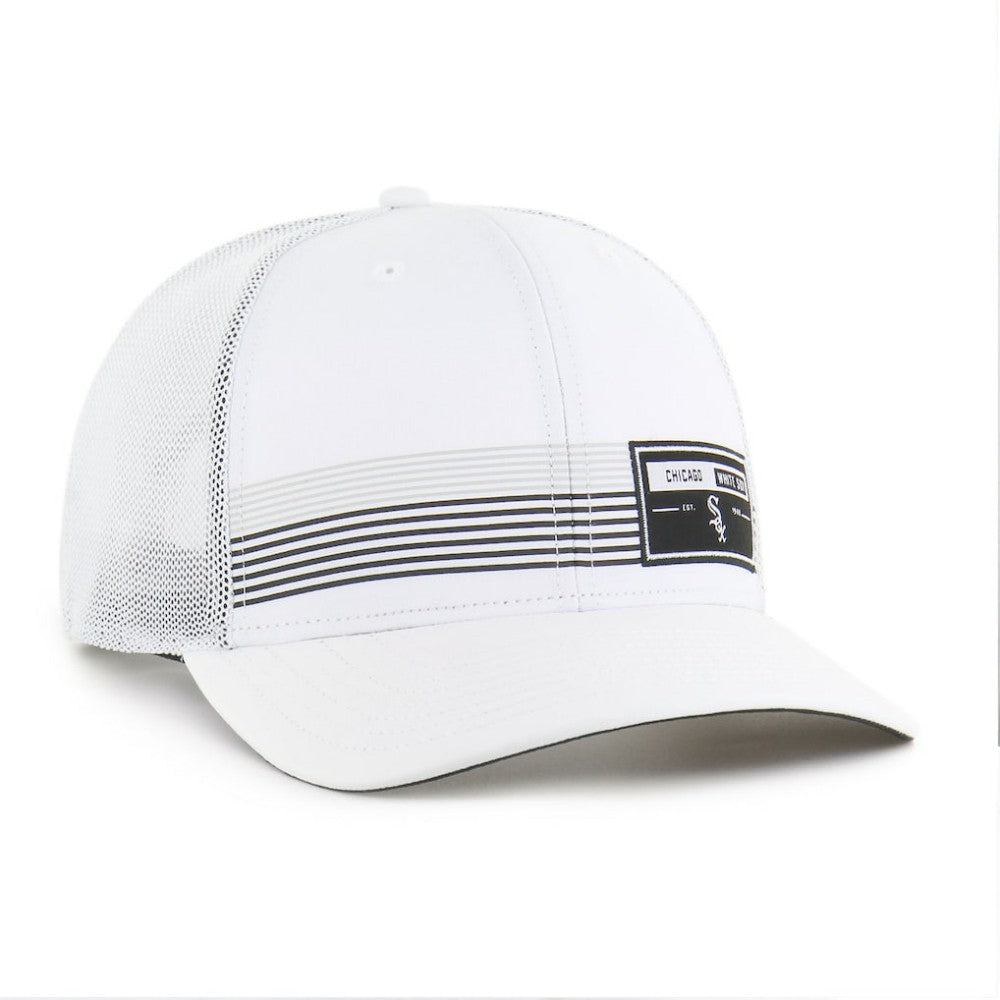 Chicago White Sox Rangefinder brrr Trucker Adjustable Hat White | 47 brand