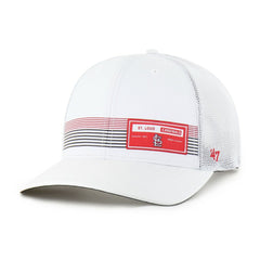 St. Louis Cardinals Rangefinder brrr Trucker Adjustable Hat White | 47 brand