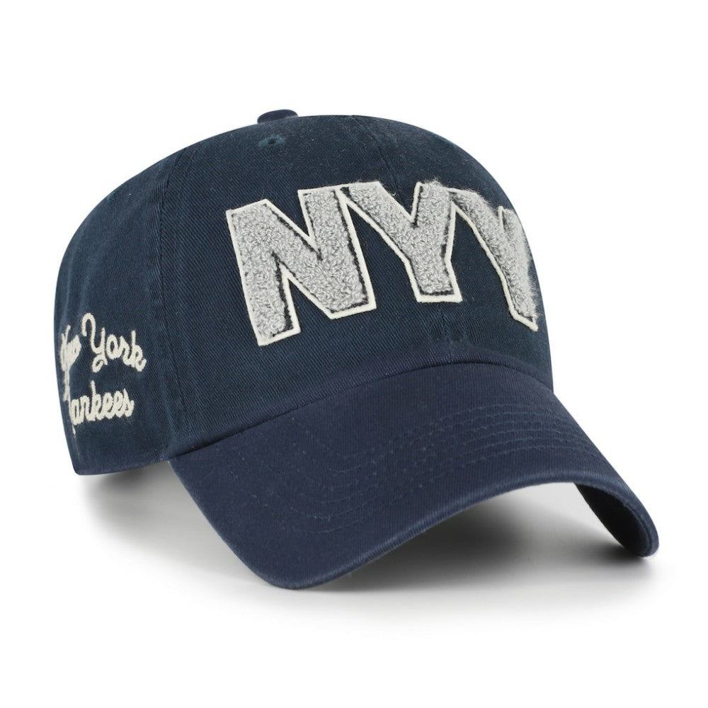 New York Yankees Women's Zoey Clean Up Adjustable Hat Navy | 47 brand
