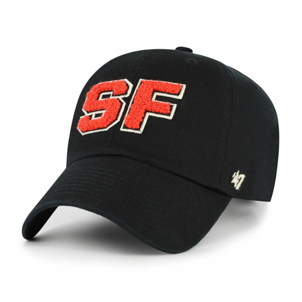 San Francisco Giants Women's Zoey Clean Up Adjustable Hat Black | 47 brand