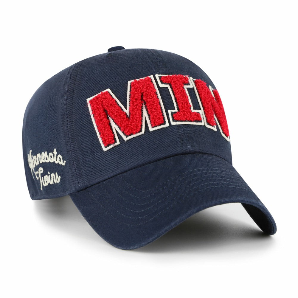 Minnesota Twins Women's Zoey Clean Up Adjustable Hat Navy | 47 brand