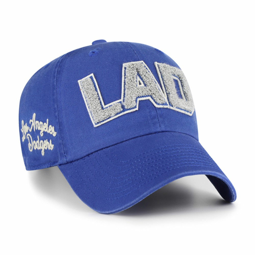 Los Angeles Dodgers Women's Zoey Clean Up Adjustable Hat Royal | 47 brand