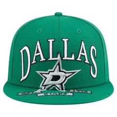 Dallas Stars New Era Oversized Vintage Arch 59Fifty Fitted Hat Kelly Green
