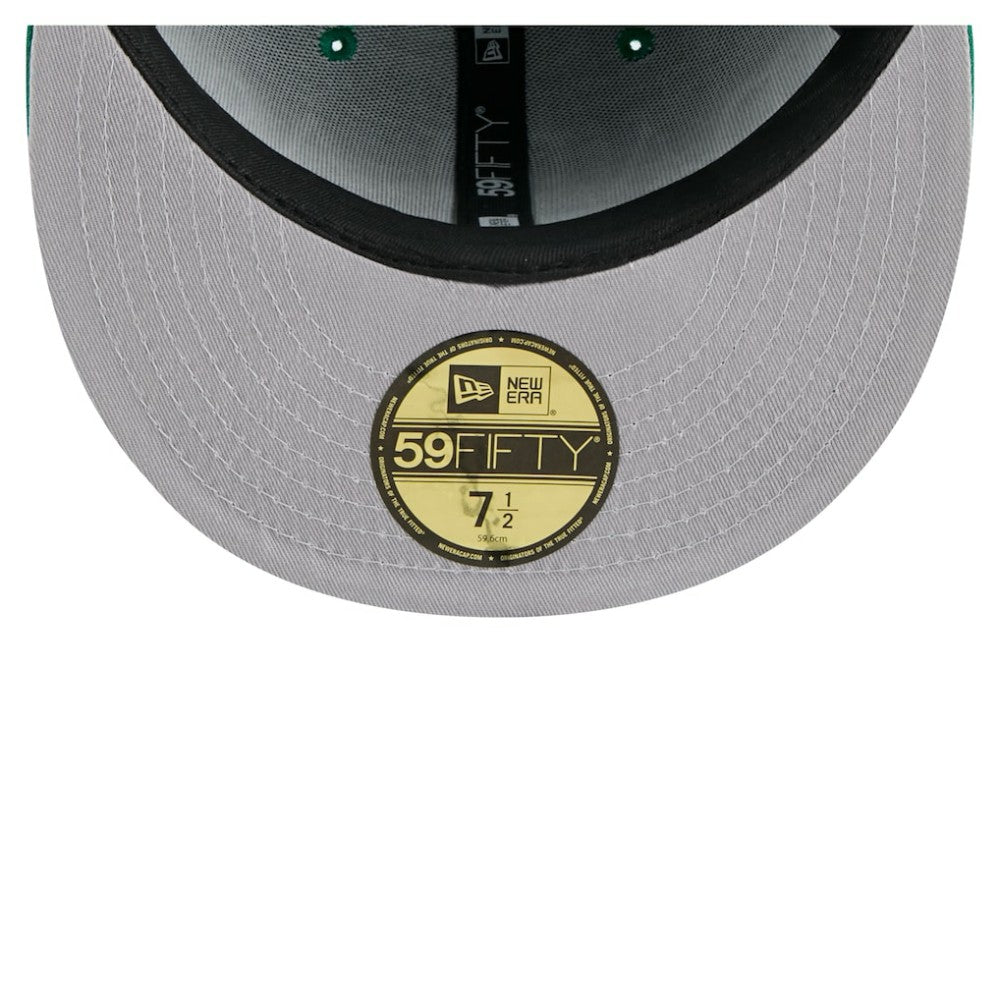 Dallas Stars New Era Oversized Vintage Arch 59Fifty Fitted Hat Kelly Green