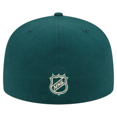 Minnesota Wild New Era Oversized Vintage Arch 59Fifty Fitted Hat Green