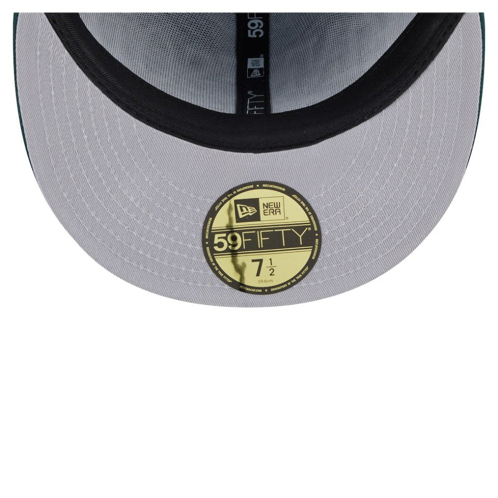 Minnesota Wild New Era Oversized Vintage Arch 59Fifty Fitted Hat Green