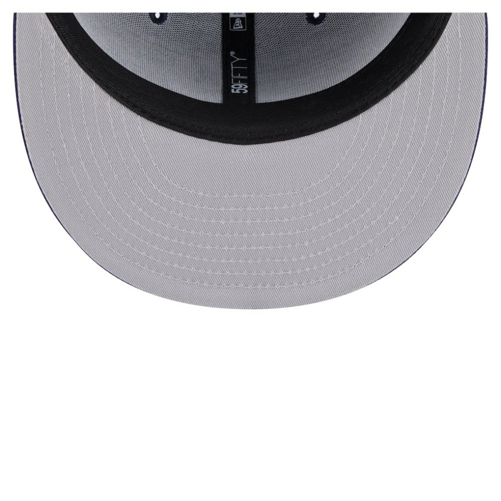 Winnipeg Jets New Era Deceptor 59FIFTY Fitted Hat Navy