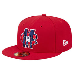 Montreal Canadiens New Era Deceptor 59FIFTY Fitted Hat Red