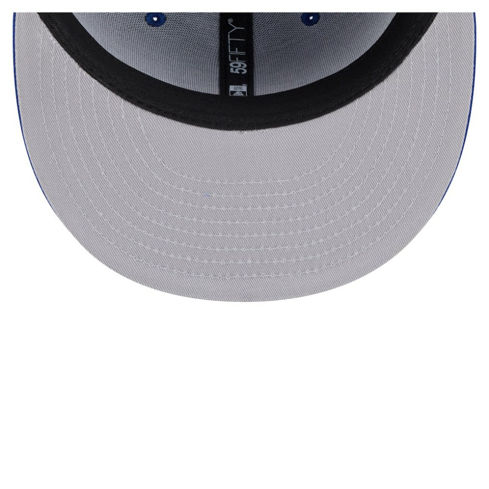New York Rangers New Era Deceptor 59FIFTY Fitted Hat Blue