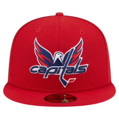 Washington Capitals New Era Deceptor 59FIFTY Fitted Hat Red