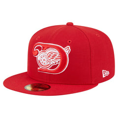 Detroit Red Wings New Era Deceptor 59FIFTY Fitted Hat Red