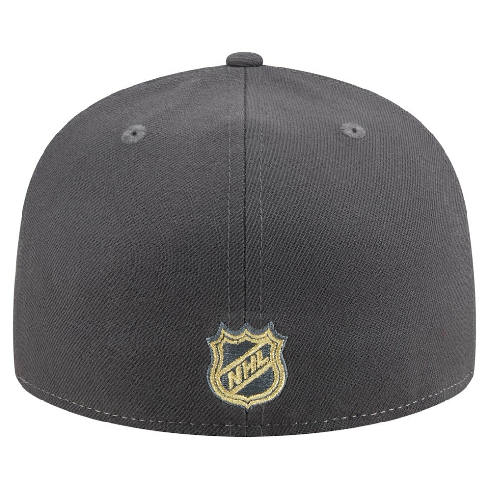 Vegas Golden Knights New Era Repeat Two-Tone 59FIFTY Fitted Hat White/Gray