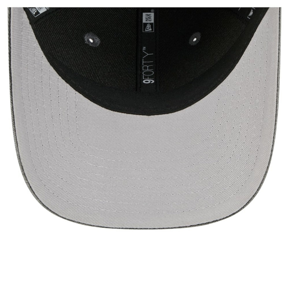 Vegas Golden Knights New Era Mascot 2-Tone 9FORTY Adjustable Hat Charcoal/Black