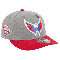 Washington Capitals New Era Wool Pin Low Profile 9FIFTY Snapback Hat Gray/Red