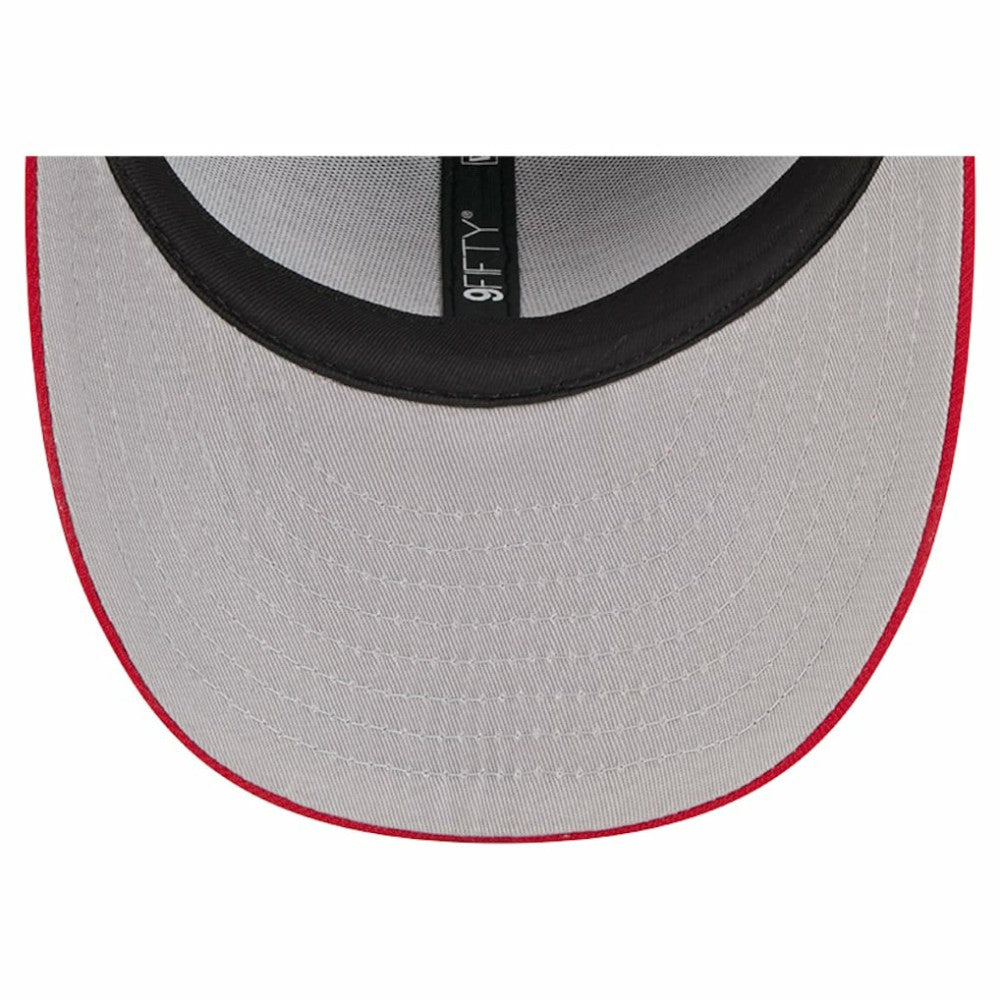 Detroit Red Wings New Era Wool Pin Low Profile 9FIFTY Snapback Hat Gray/Red