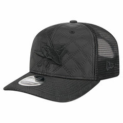 San Jose Sharks New Era Quilted Nylon 9SEVENTY Adjustable Trucker Hat Black