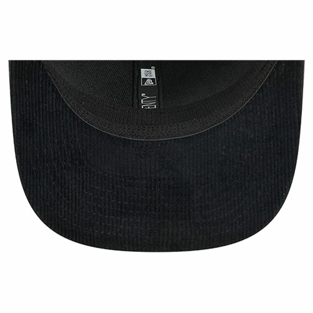 Boston Bruins New Era Quilted Nylon 9SEVENTY Adjustable Trucker Hat Black